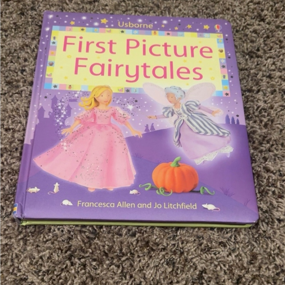 Born First Picture Fairytales Book - Purple and Pink